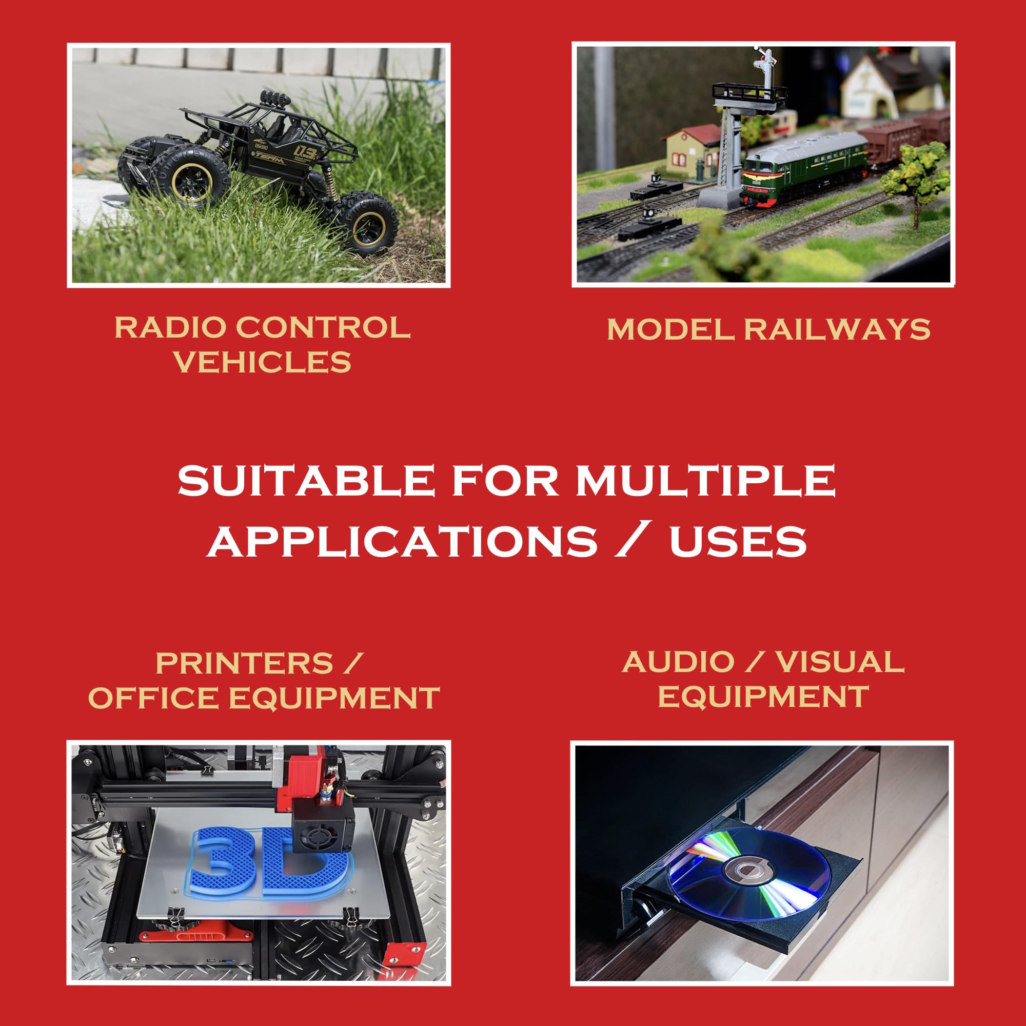 Hobby Grease and Oil Set, Lubrication Kit Suitable for Model Railway Radio Control & Other Hobbies - Image 4