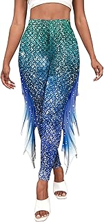 FEOYA Halloween Leggings for Women Ladies, Stretch High Wais