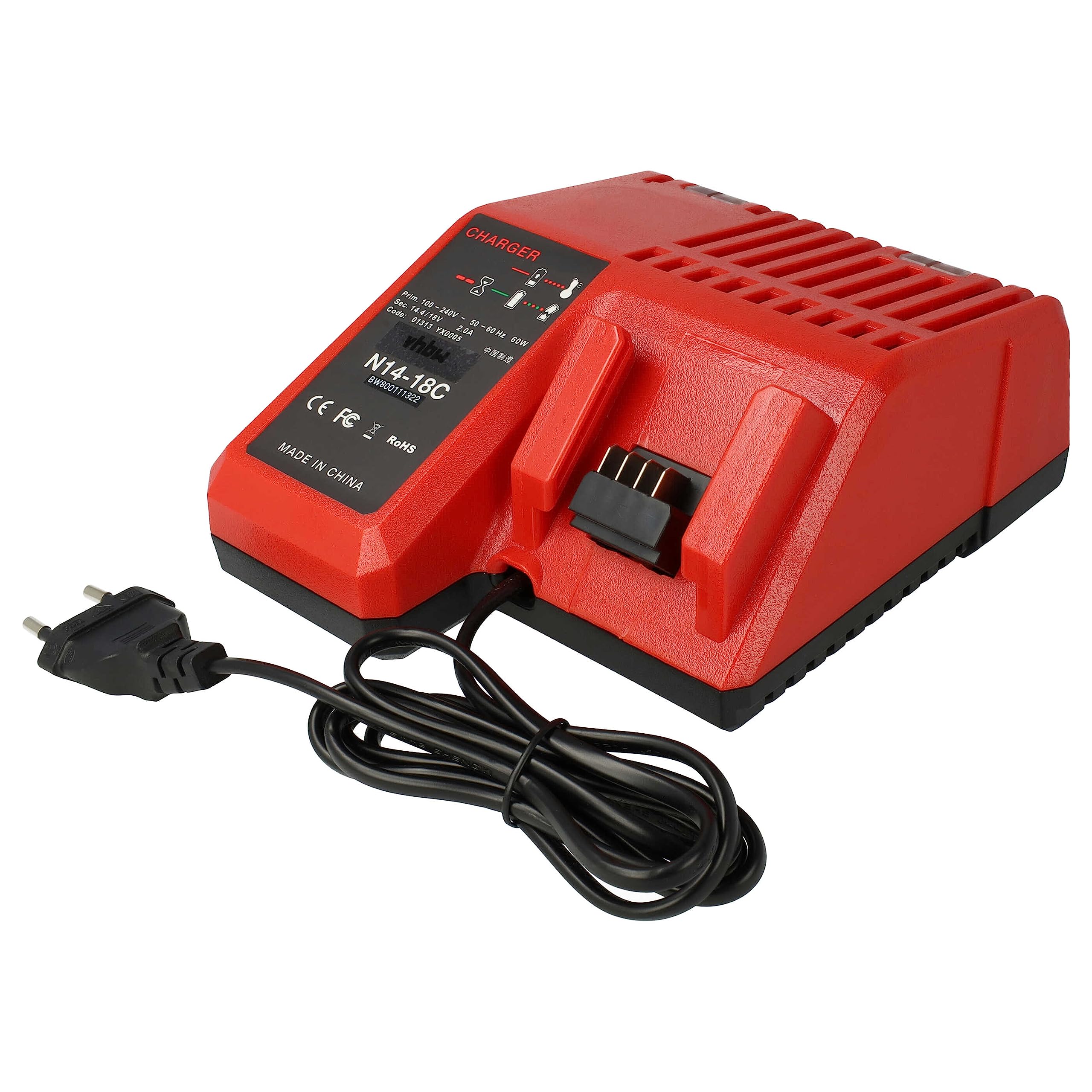 vhbw Ladegerät kompatibel mit BTI 9048282, 9048286, 9079201 