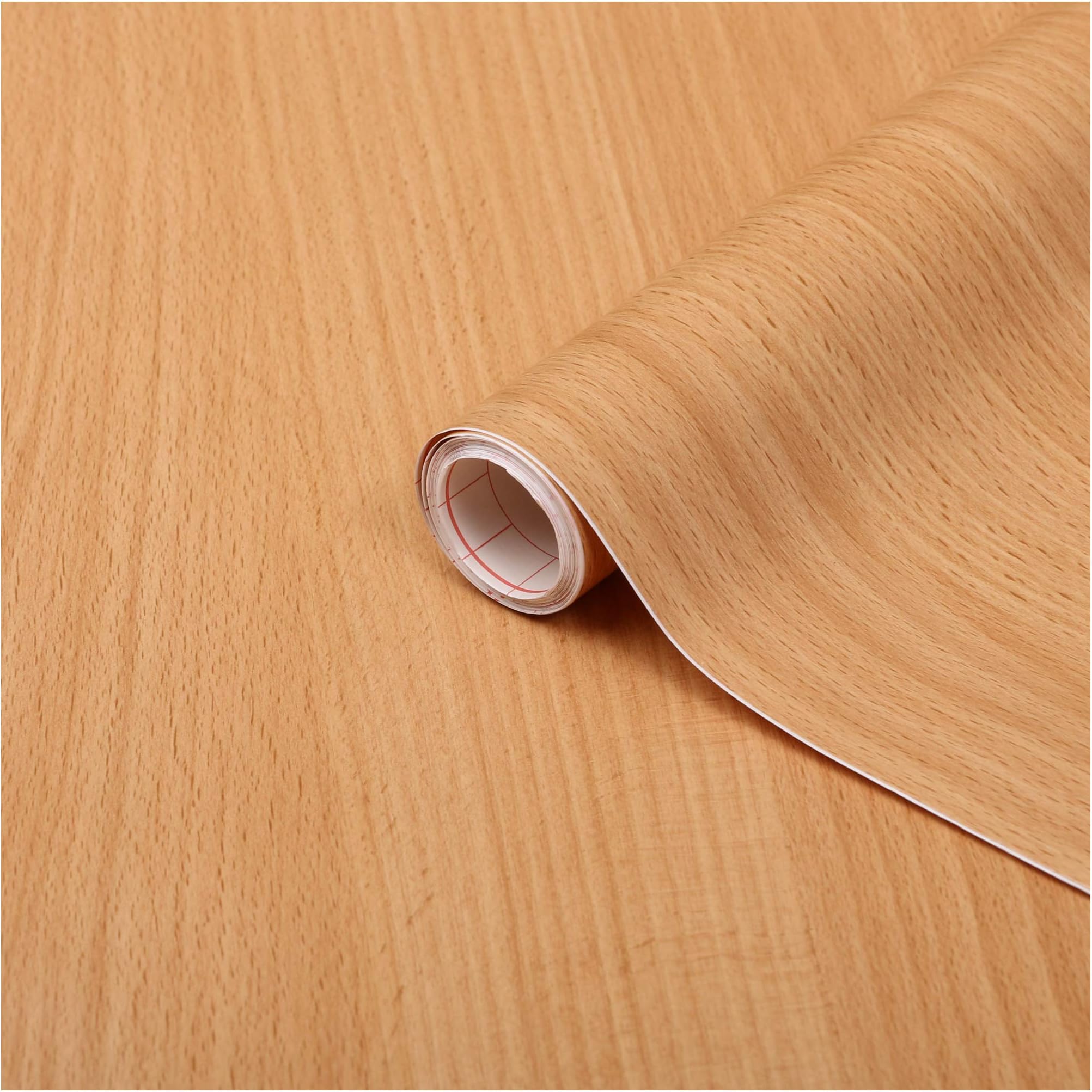 d-c-fix® Like-Contact (self adhesive vinyl film) Woodgrain Beech 26.6 x 6.6 ft (67.5 x 2 m) 346-8056