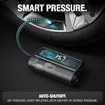 NOCO Air AL5: Gonflateur de pneus sans fil – Portable rechargeable Air Compresseur avec USB-C – 17 LPM Gonflage 0–40 PSI dans 7 Procès-verbal – Gauge numérique + Auto-Shutoff – pour les pneus jusqu'à 31-Inches