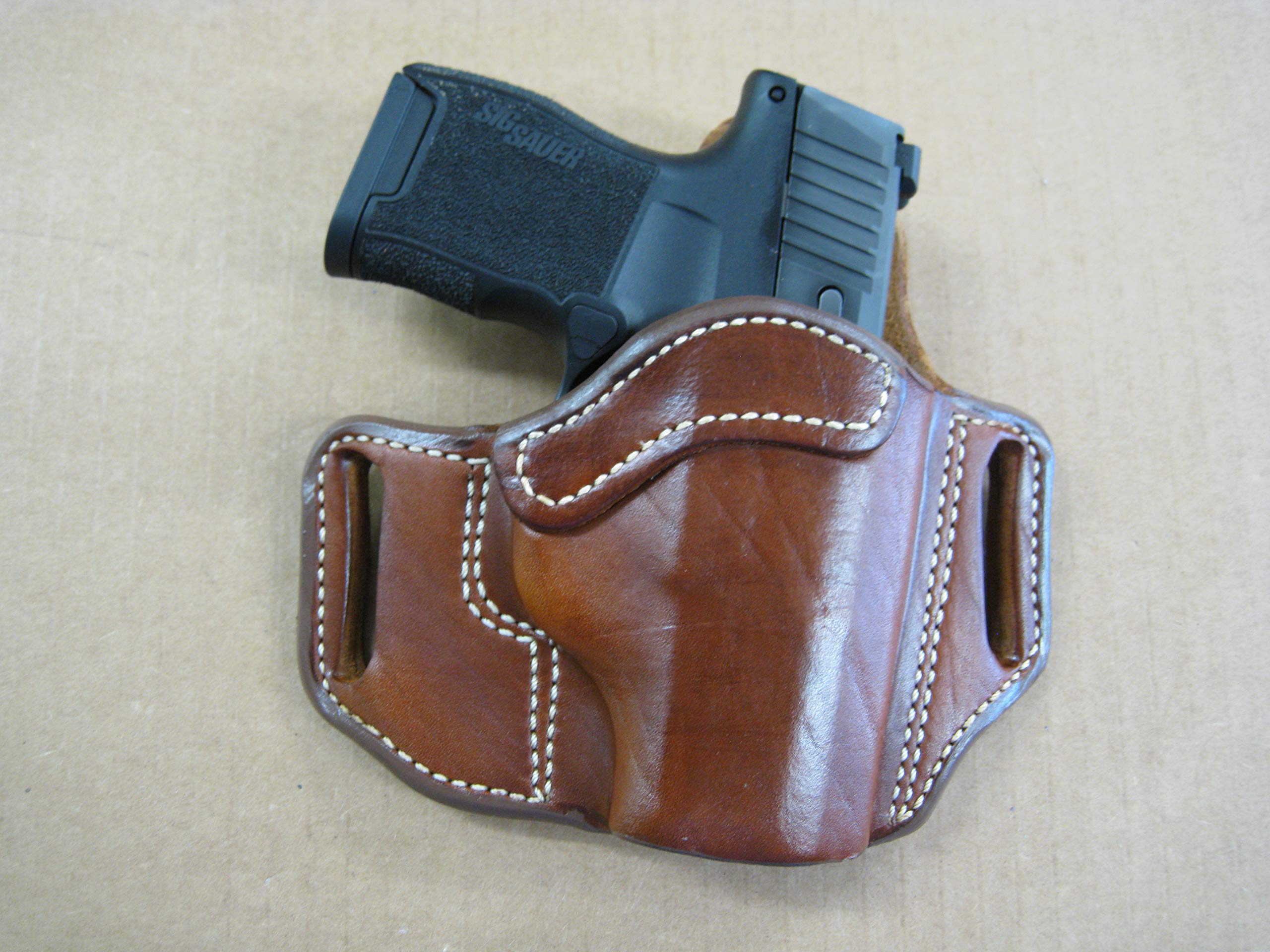Buy Azula Holsters Leather 2 Slot Molded Pancake Leather Pistol Holster