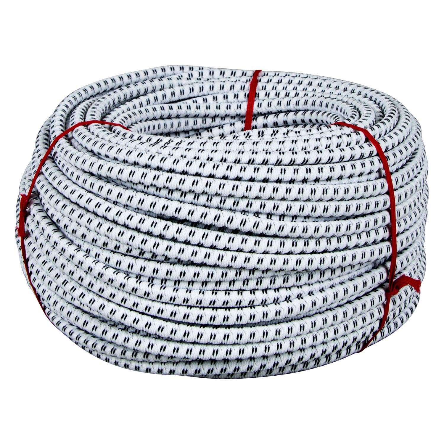 horizont Weidezaunseil farmer stretch W3, 50 m lang, 8 mm breit, 100 kg Bruchlast, für kurze bis mittlere Zäune, Weidezaunseil für Pferde Litze, Elektrozaun für Pferde, Farming Weidezaun