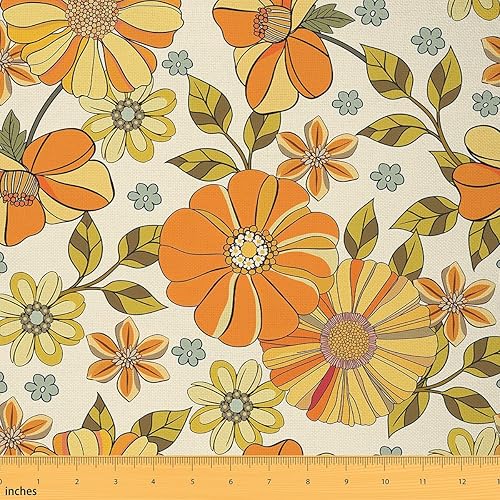 Miniatura 19 de The Yard - Tela de tapicería de estilo bohemio para sillas, sofás, proyectos de bricolaje, patrón geométrico de empalme, tela decorativa impermeable