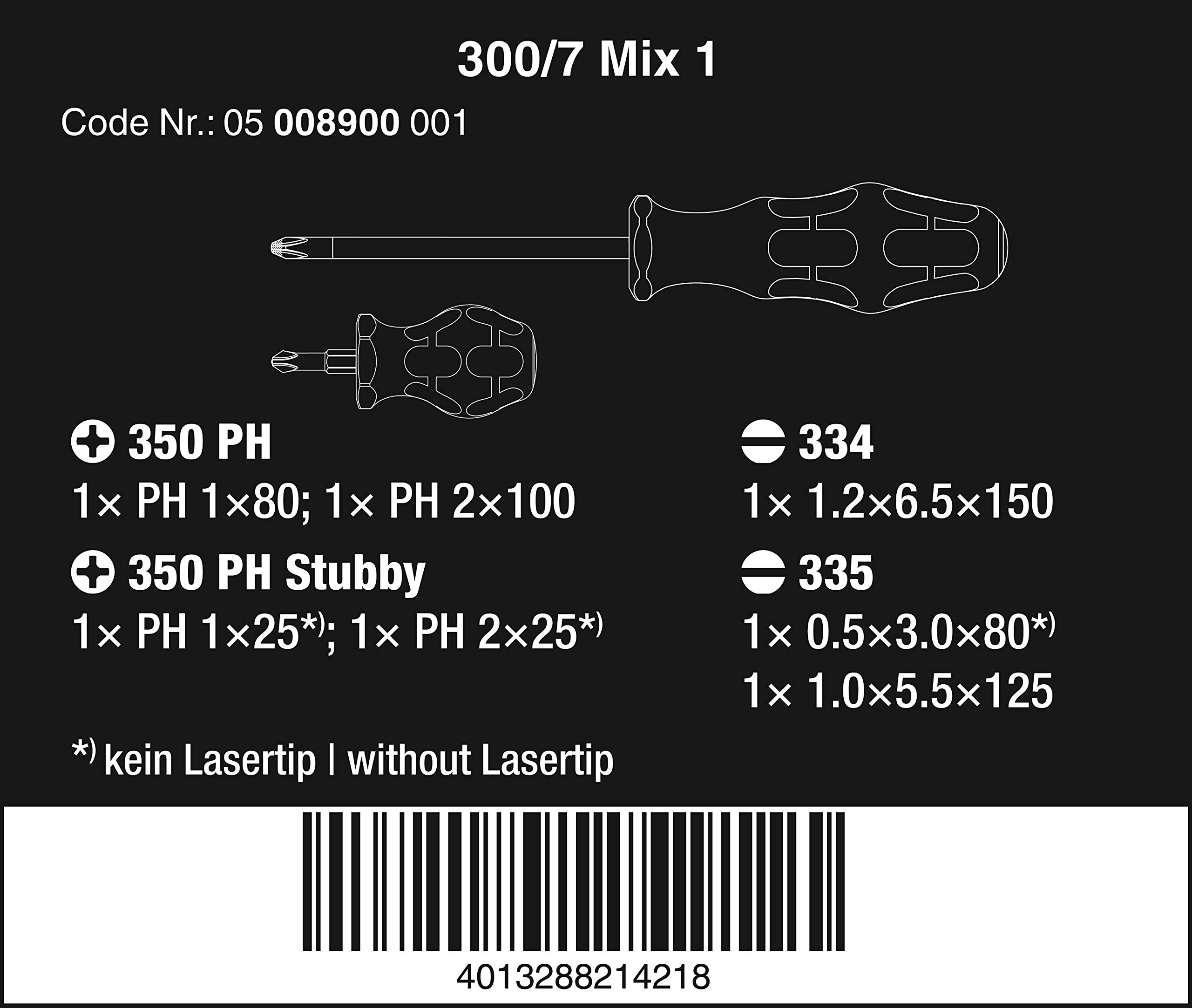 Wera, 300/7 Mix 1