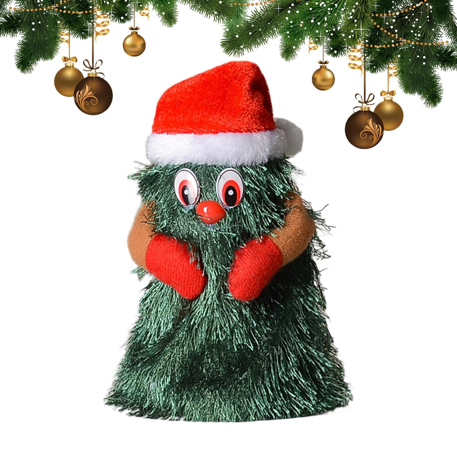 Arbre de Noël jouet peluche musicale ornement de table