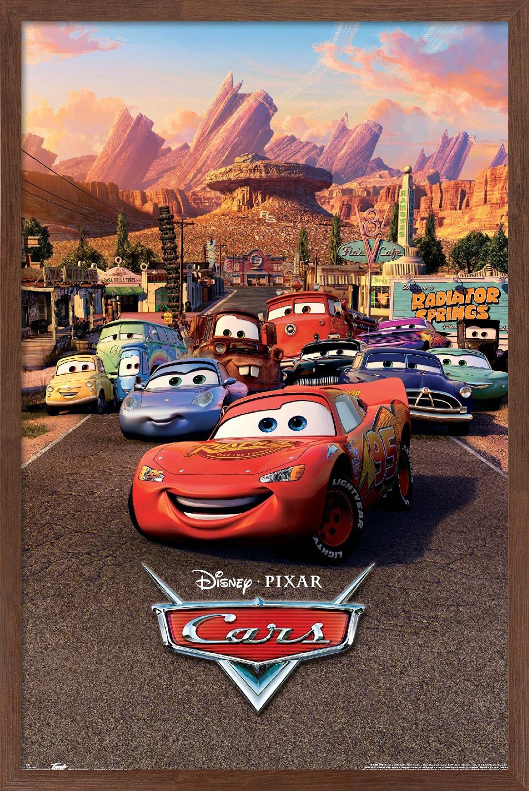 Amazon.com: Trends International Disney Pixar Cars - One Sheet
