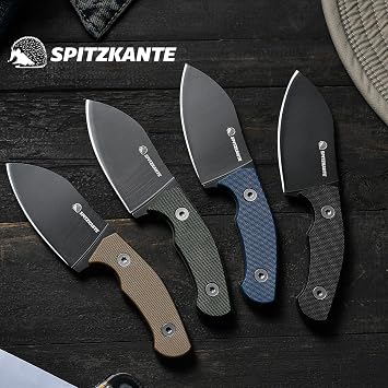 P-DA 2-Pack Neck Knife Set, Mini Fixed Blade EDC Knives