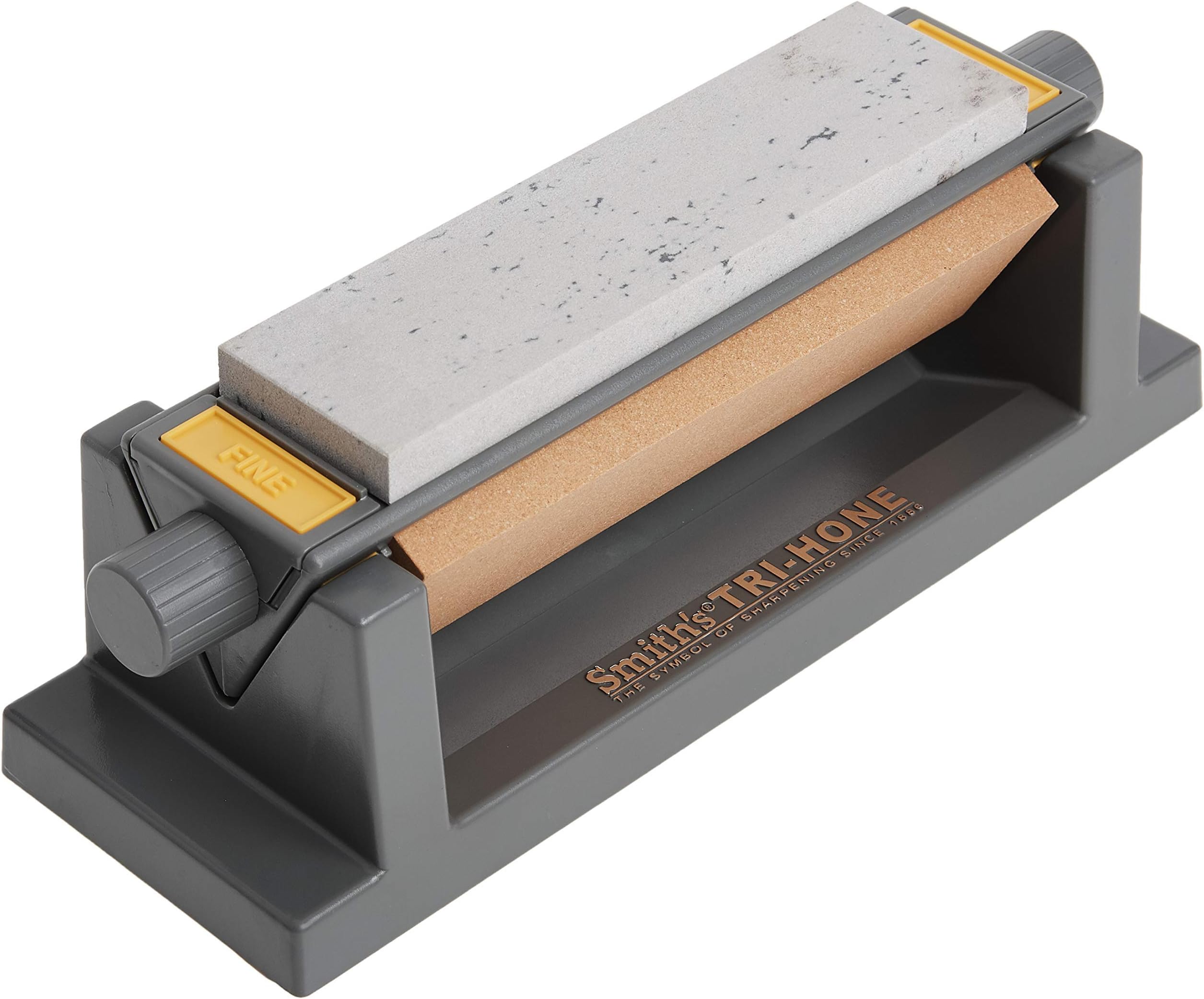 6" Arkansas Tri-Hone Stone Sharpening System