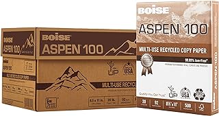 Boise Paper 100% Recycled Multi-Use Copy Paper, 8.5
