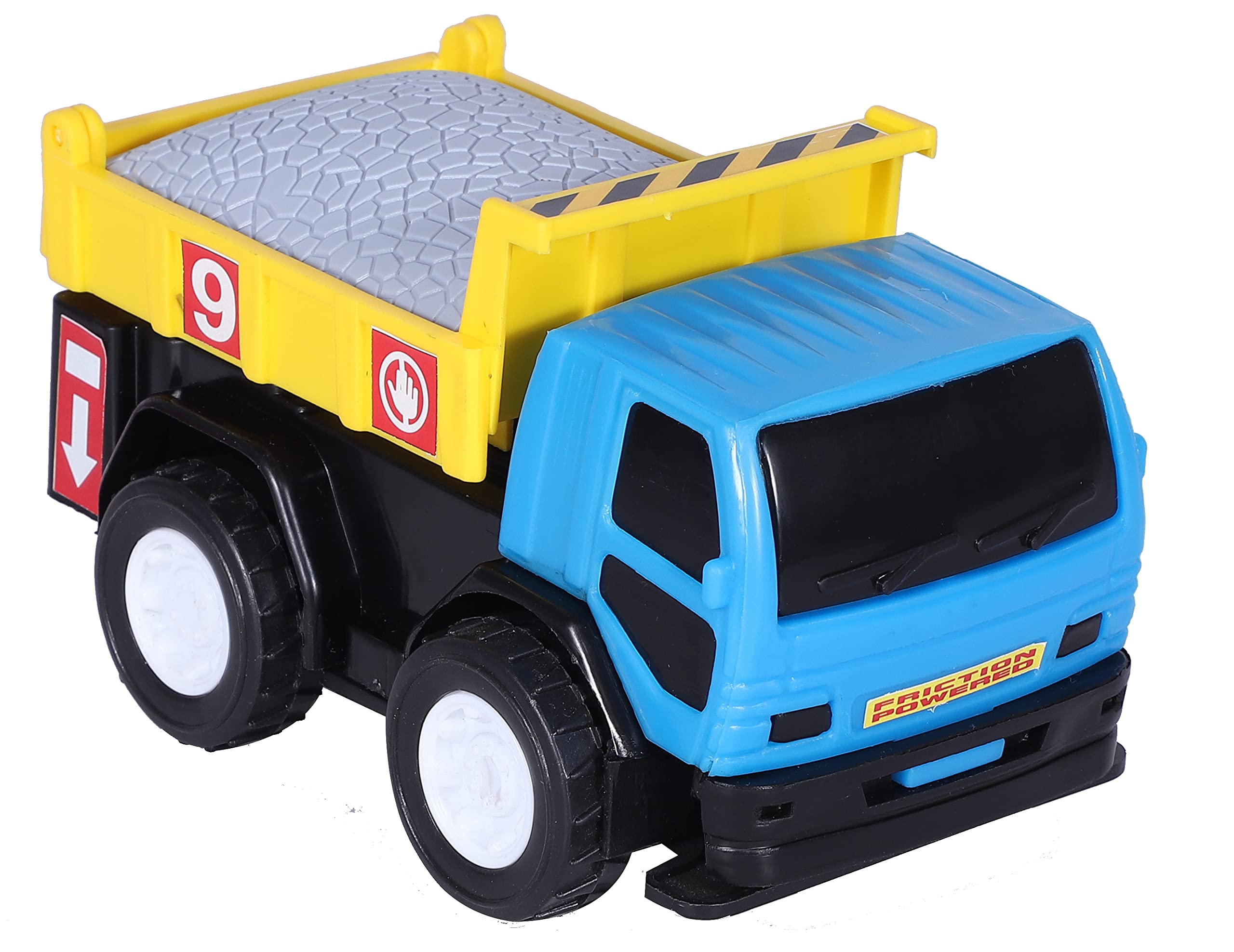 TOYZONE Friction Powered Mini Truck Series | Made in India | Friction Powered Toy | Unbreakable City Service Truck | Pull Back | Push & Go Crawling Toys (City Vector Dumper) (B0BR455QF5) Amazon Price History, Amazon Price Tracker