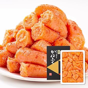 Amazon.co.jp: 【かねふく公式ストア】かねふく 明太子 訳あり 切れ子