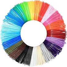 BBLIFE 22 Colors 1.75mm ABS 3D Printer/Pen Filament Refill, Each Color 3.5M, Total 77m ABS Printing Filament Sample Pack, Widely Support for All 1.75mm 3D Printer/3D Pen, Not Support for 3Doodler Pen