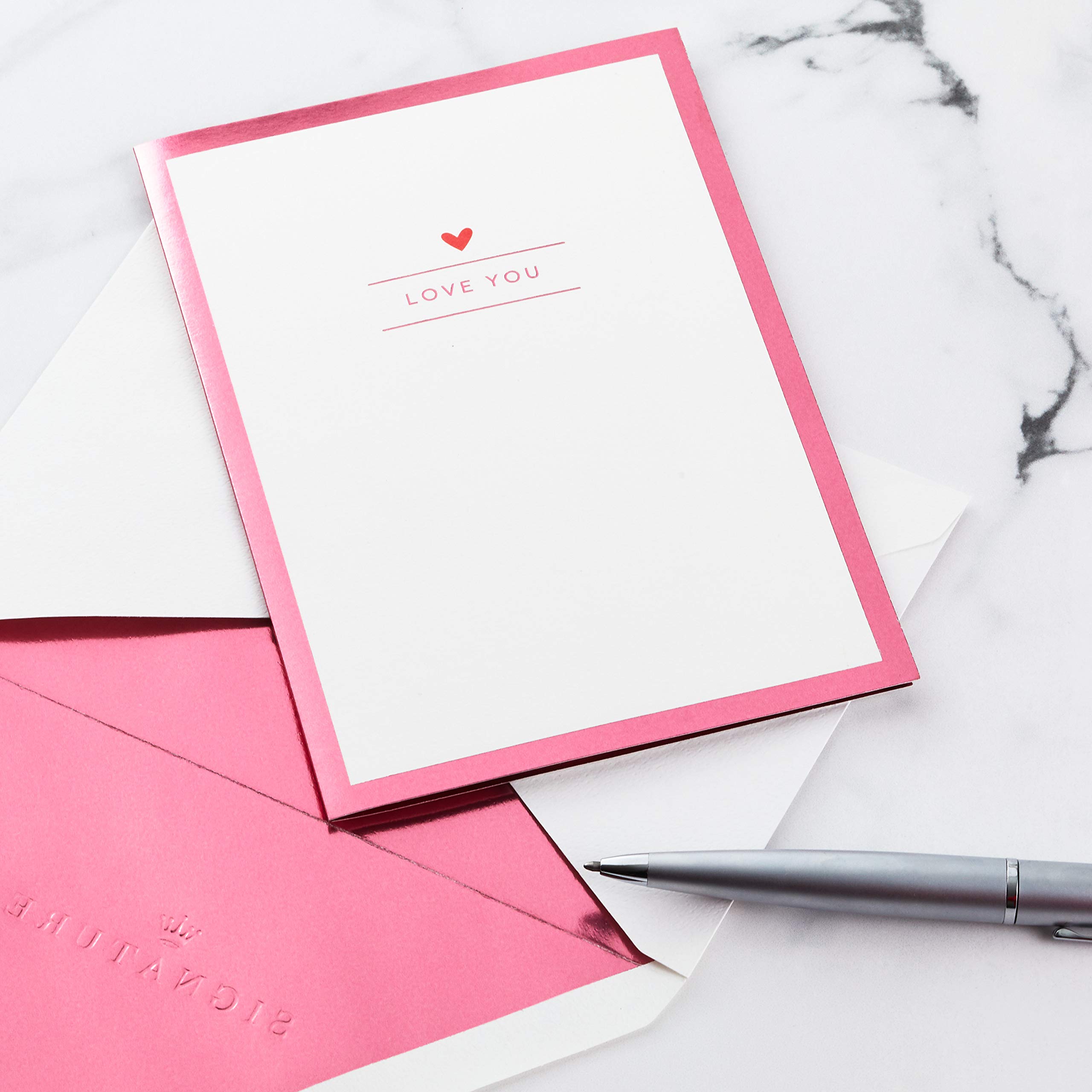 Hallmark Pop-Up Valentinstagskarte "Love You To The Moon And Back" – Mit 3D-Mond Und Geschenkumschlag