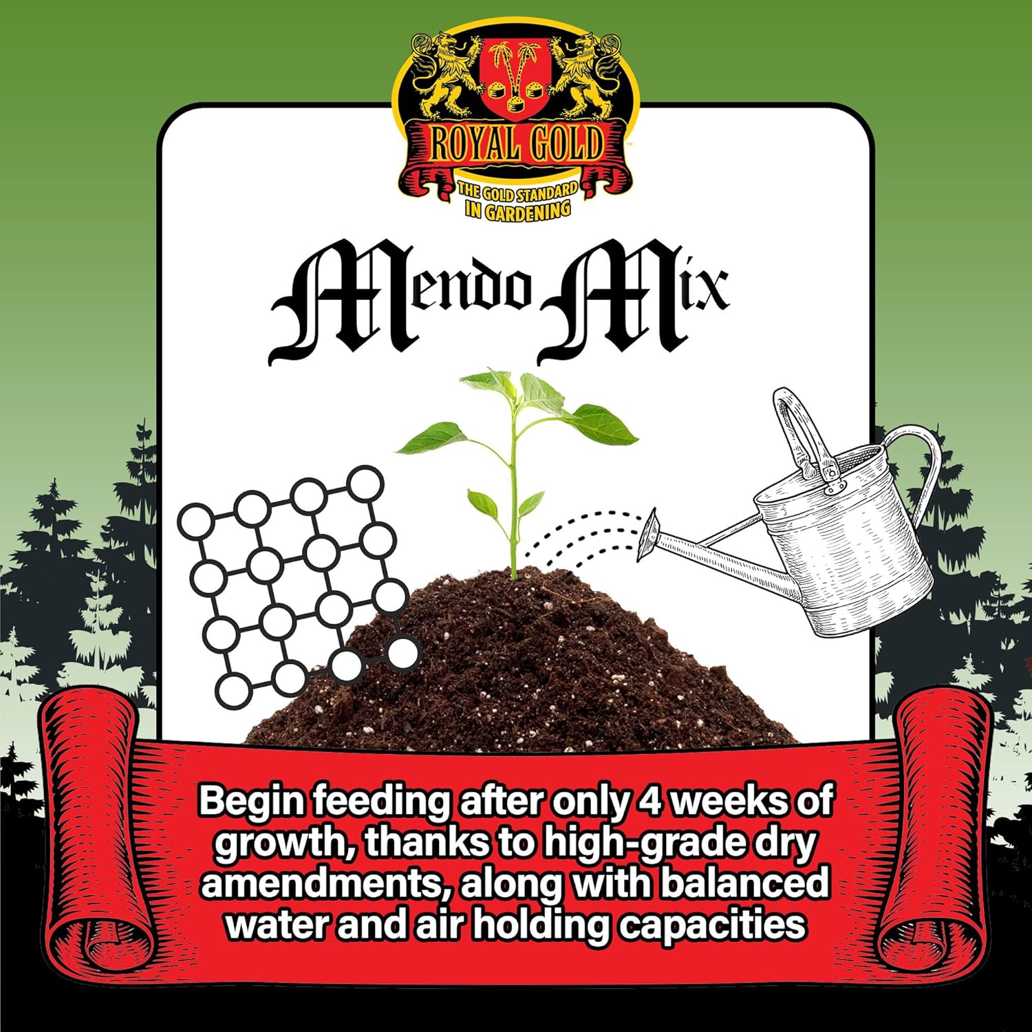 Royal Gold Mendo Mix 1.5 Cubic Ft