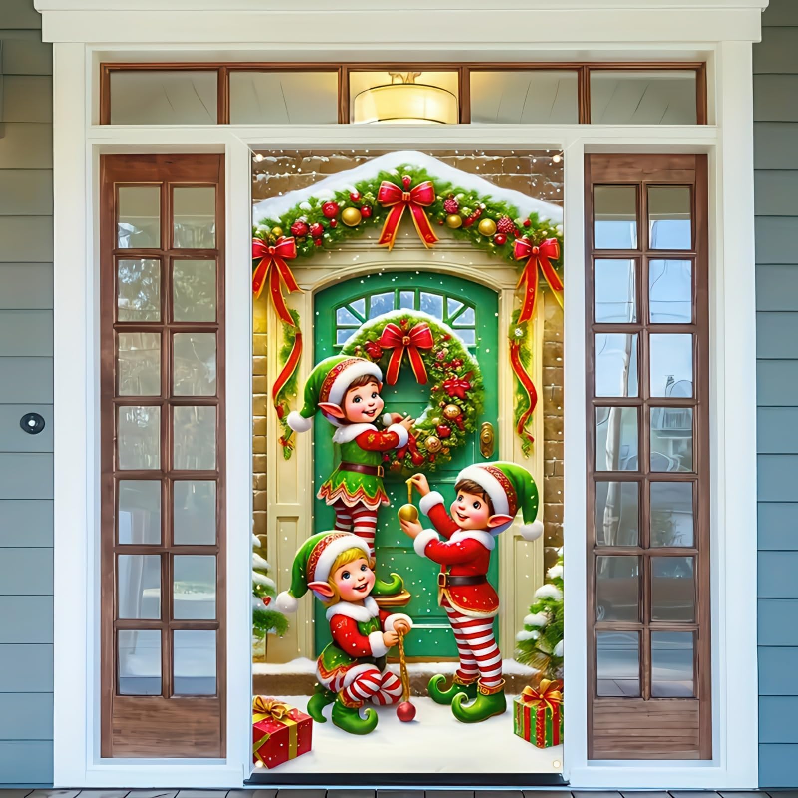 Buddy The Elf Door Cover