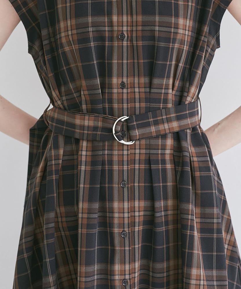 【新品】ロペピクニック　ウエストタックチェックアソートワンピース ウエストタックチェックアソートワンピース（ワンピース）｜ROPE