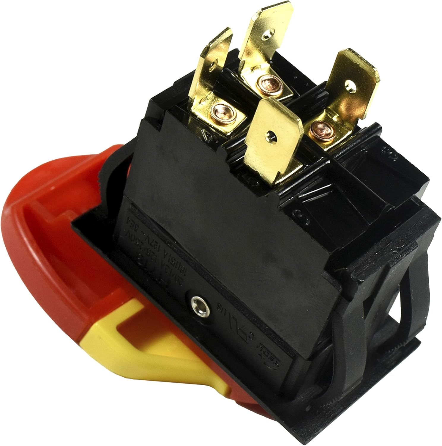 HQRP 40-Pack On-Off Paddle Switch Compatible with Dewalt, Rockwell, Hitachi, Reliant, Performax, Dayton, Jet, Sears Craftsman Power Tools Planer Band Saw Drill Press Table Saw Grinder Sander UL Listed