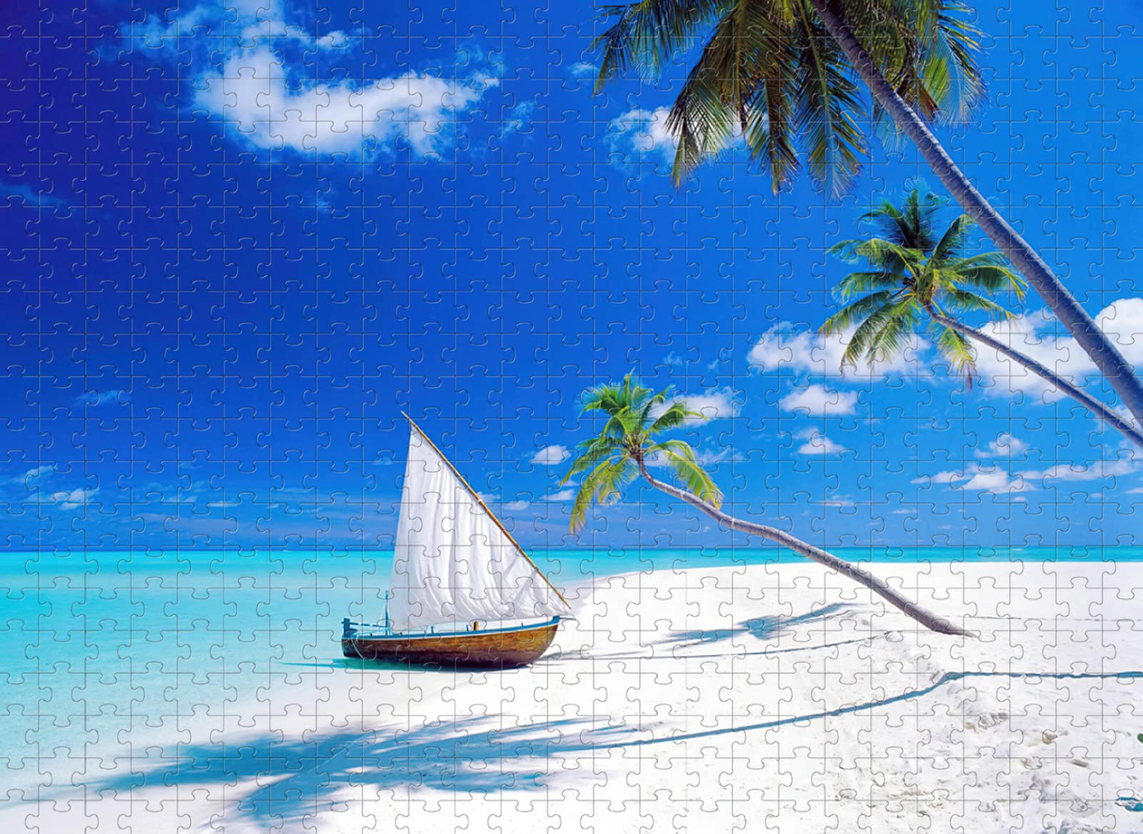 Puzzle in legno per adulti da 1500 pezzi Regalo per barche a vela sul mare Decorazione per feste di intrattenimento per il tempo libero