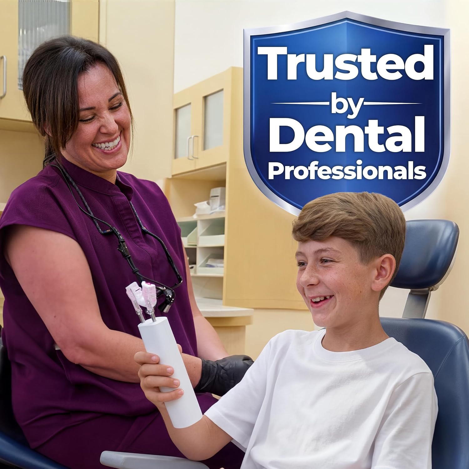 Junior Toothbrush Replacement Heads (2 Pack) - Soft Bristles, Kids Toothbrush Refills, Gentle & Safe Oral Care