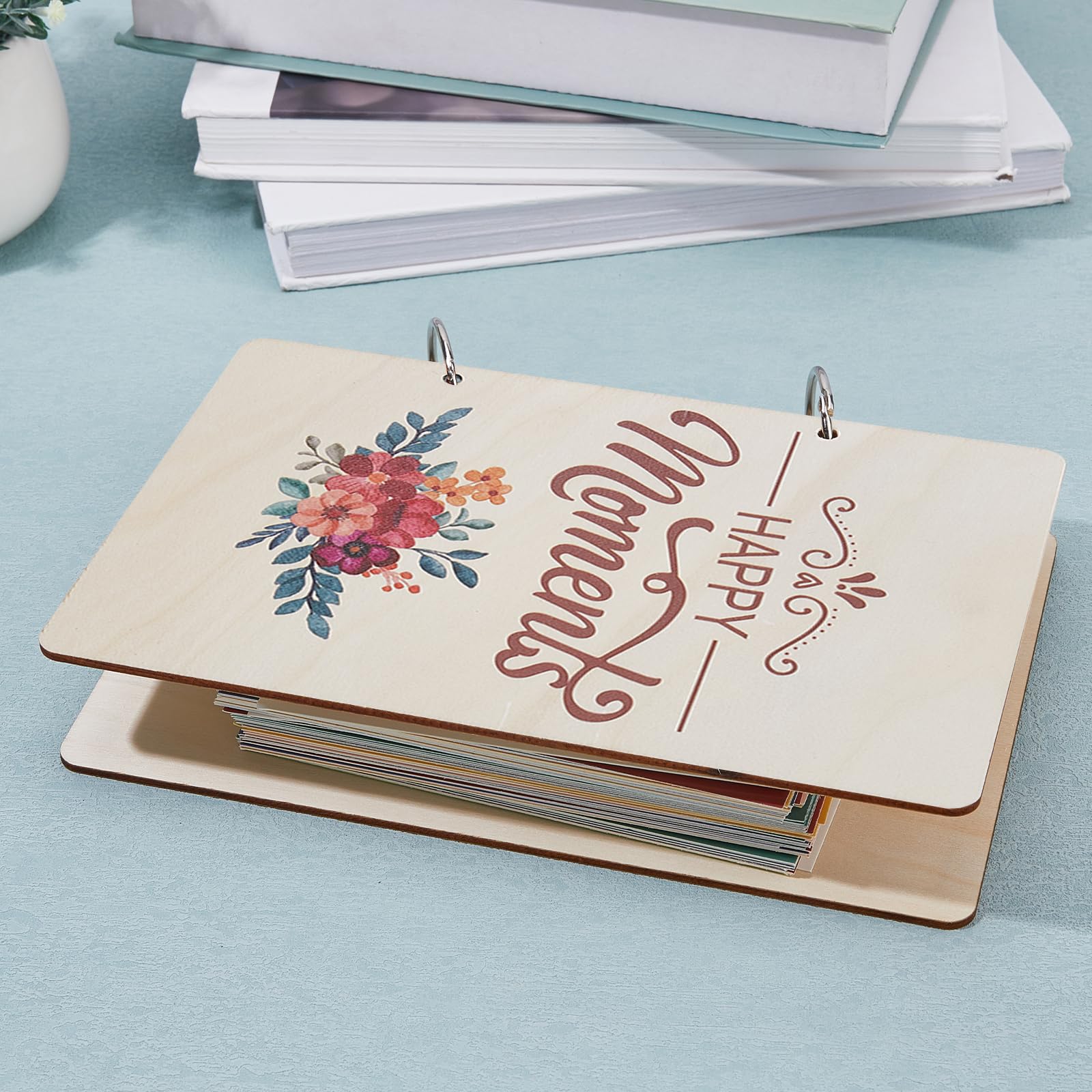 Amazon.com: SUPERDANT Happy Moment Greeting Card Organizer Birthday Gift  Card Holder Flowers Cards Keeper Storage Keepsake Book Binder Post Cards  Photo Album Holder Wedding Planner Journal Keepsake Gifts : Office Products