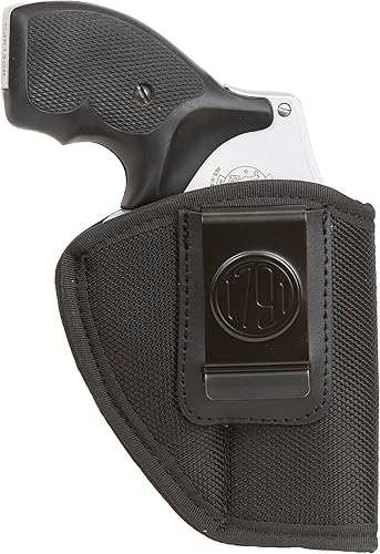1791 GUNLEATHER Funda de cuero IWB CCW con marco J - Funda suave y cómoda para pistola - Se adapta a todos los revólveres de marco J modelos SW