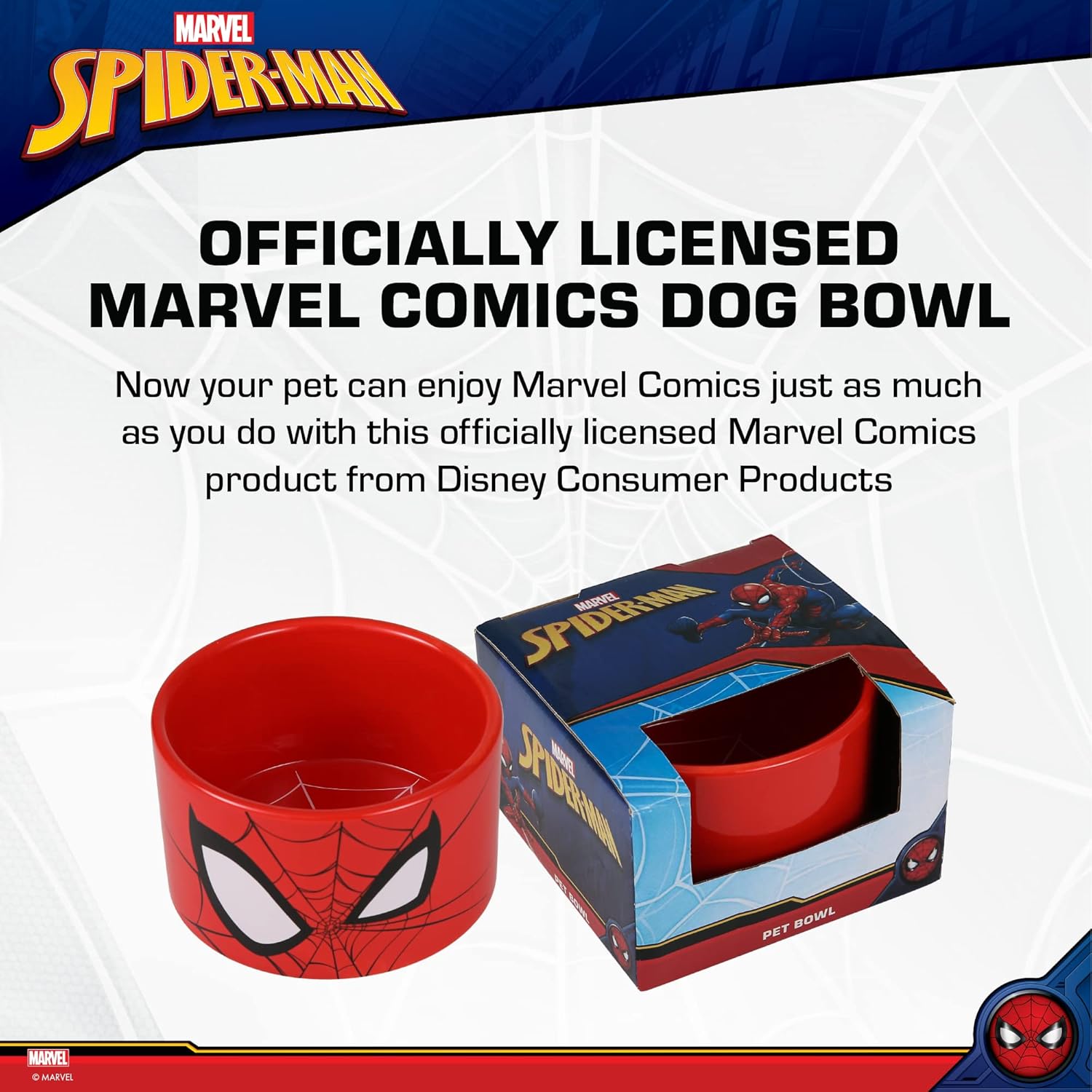marvel dog bowl