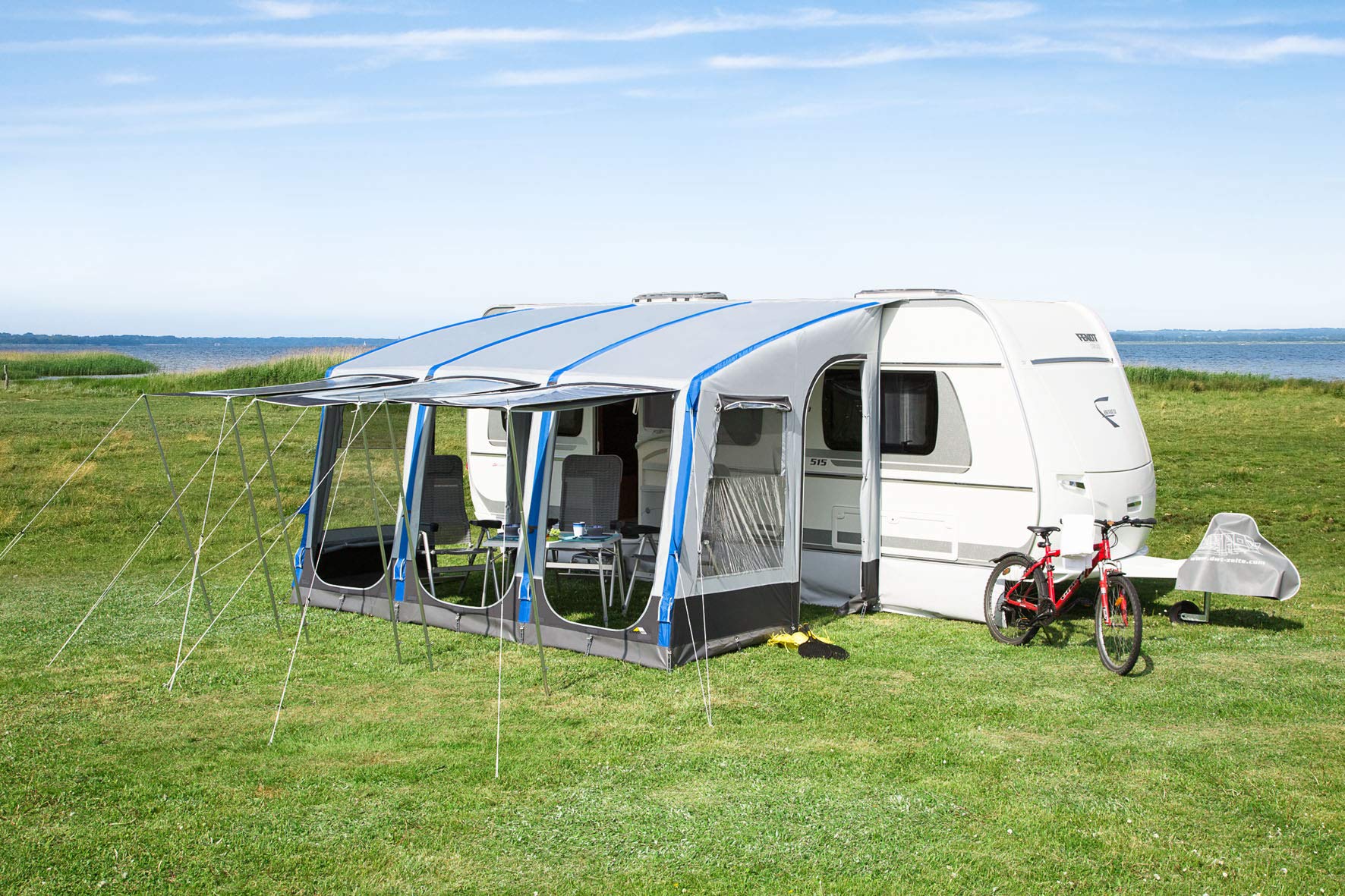 dwt Vorzelt Space Air HQ/High versch.Größen Wohnwagen Buszelt Markise Camping Air-In leichtzelt Reisezelt Zelt groß aufblasbar, Größenauswahl:Gr. 260L