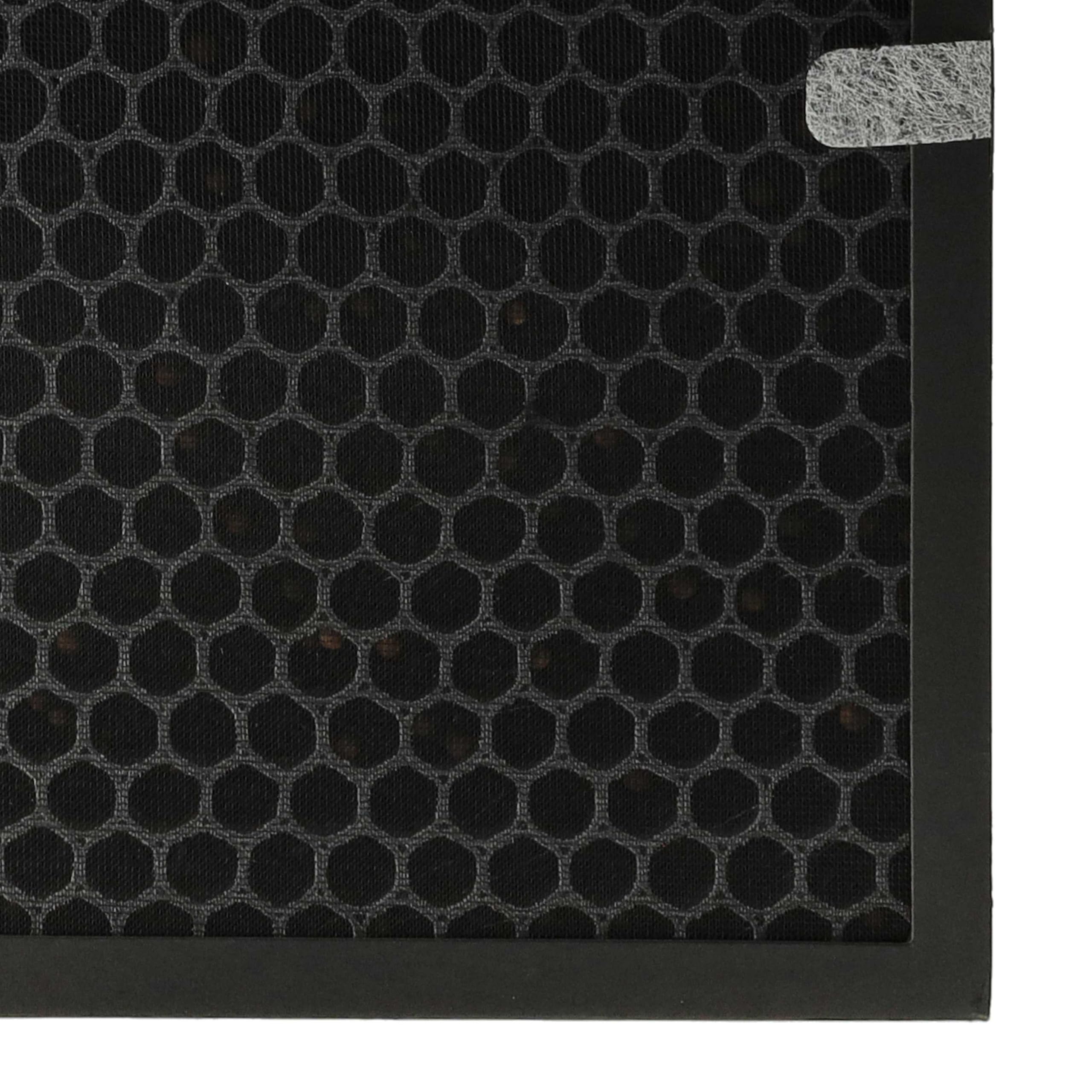 vhbw 4 x filtr powietrza kompatybilny z oczyszczaczem powietrza Philips AC4080/10 - filtr kombi HEPA + węgiel aktywny