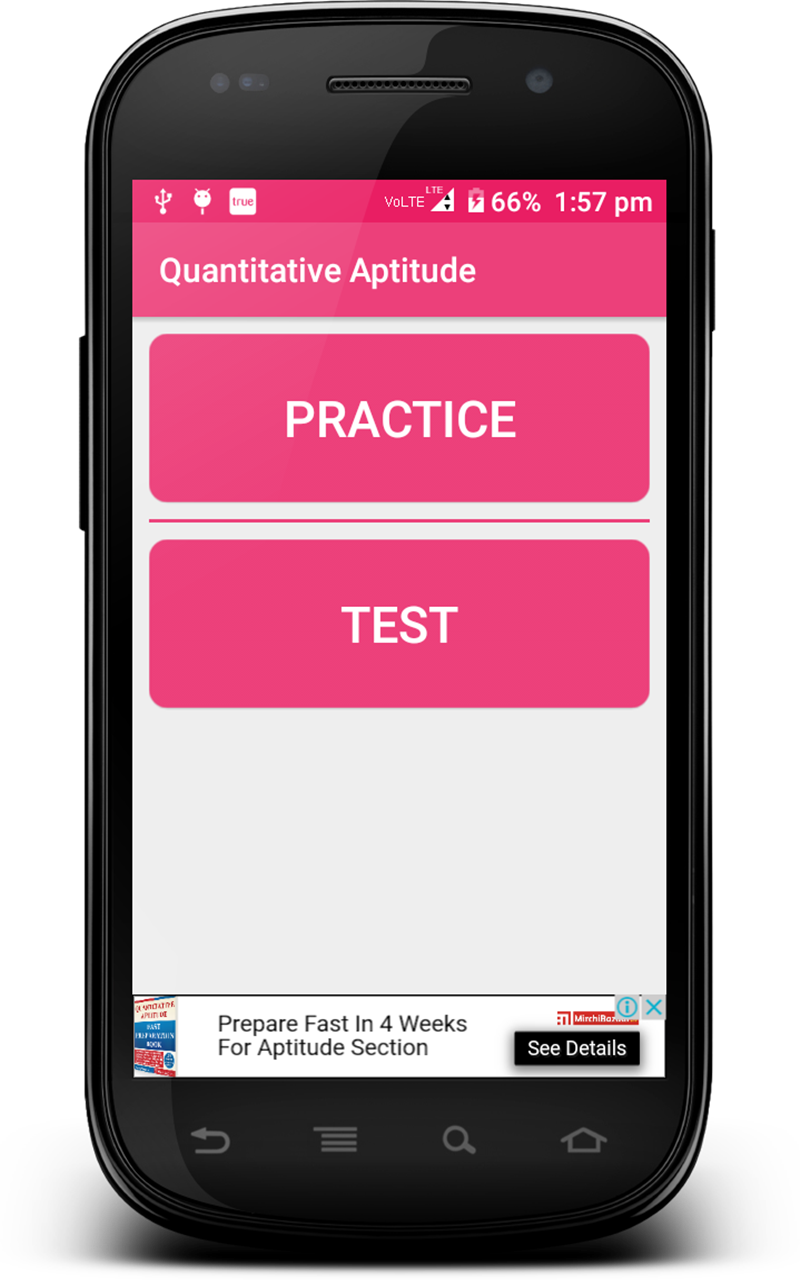 Quantitative Aptitude App on Amazon Appstore