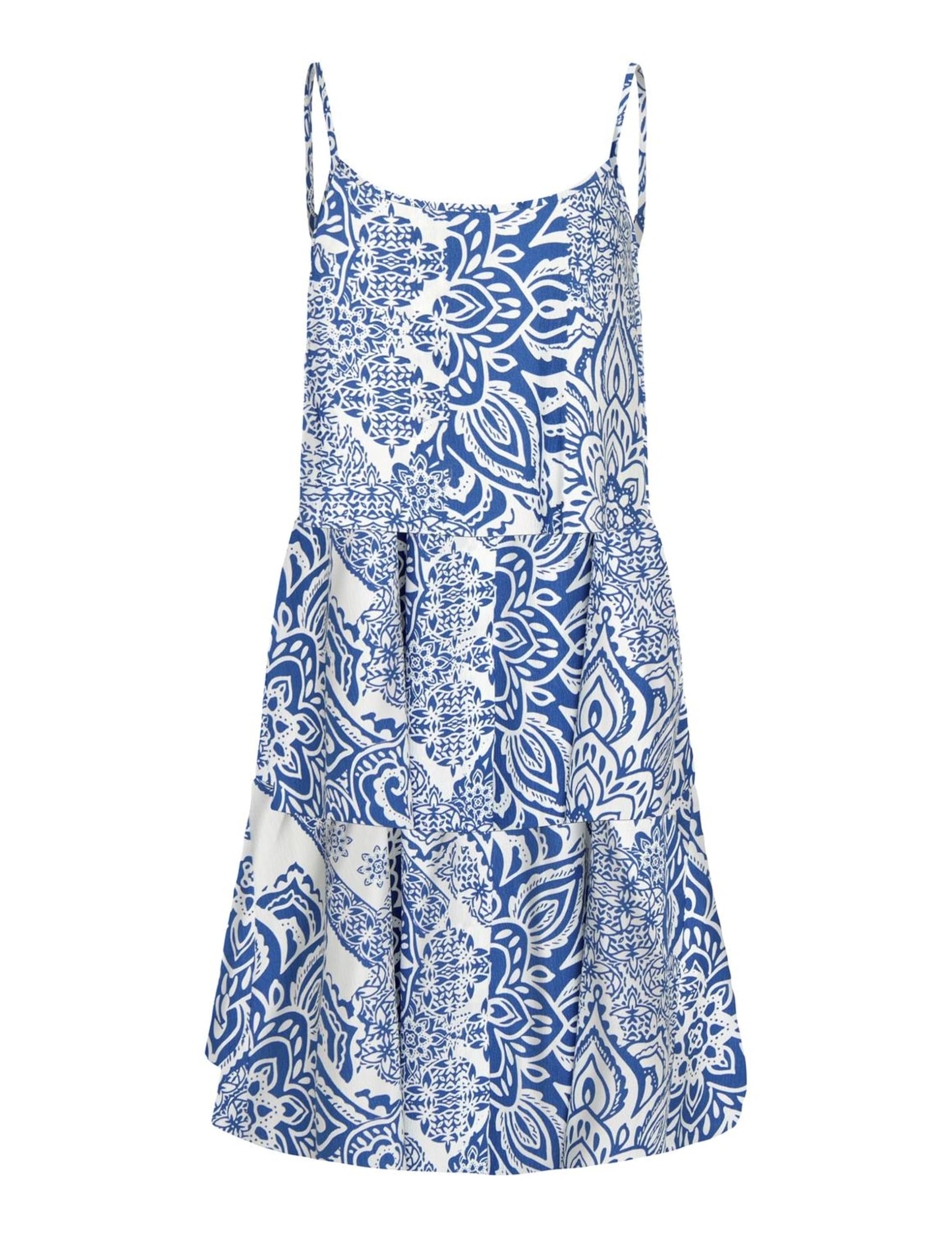 ONLY Onlnova Life Vis CAYA Dress AOP, Mazarin Blue, XS
