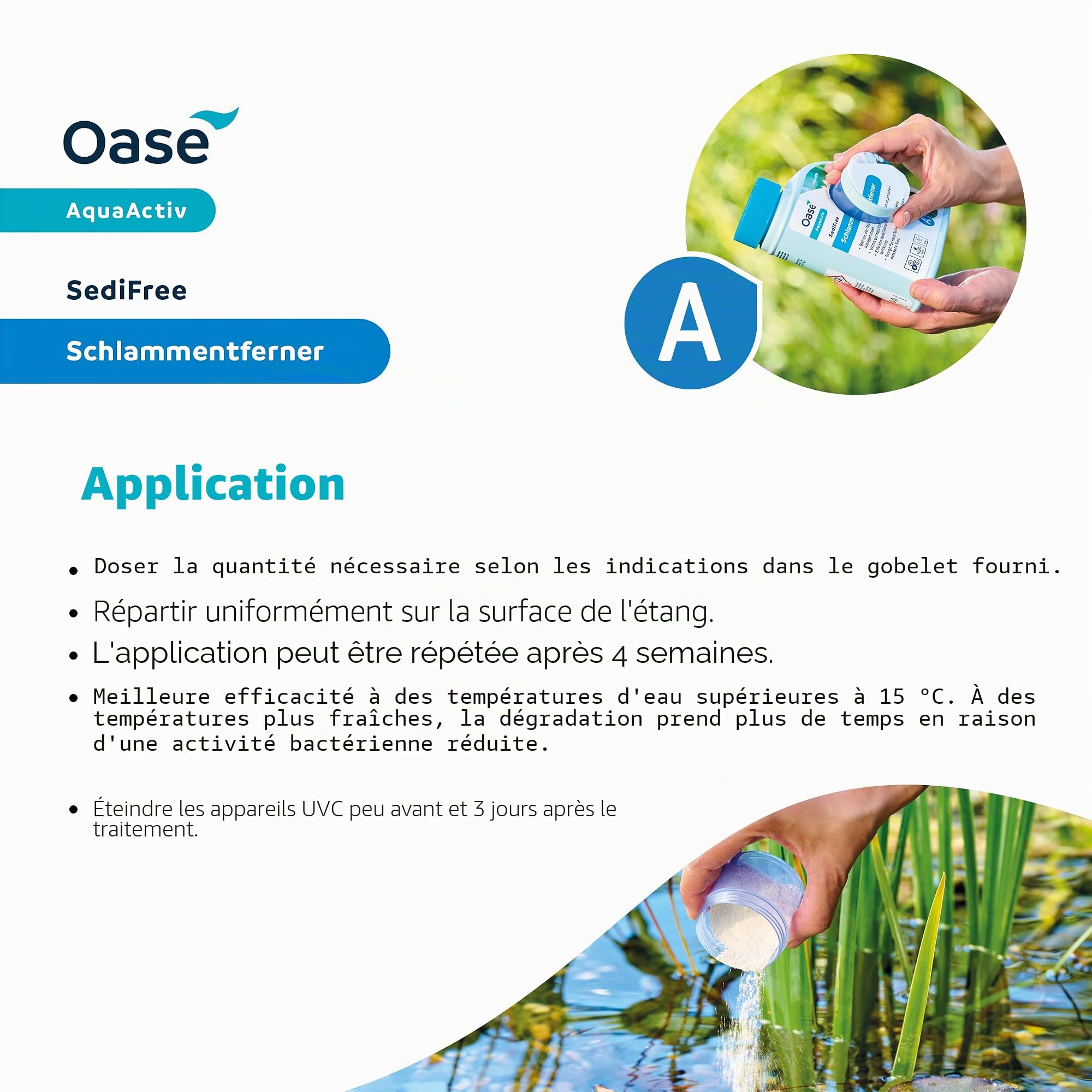 OASE AquaActiv SediFree 43143 Anti vase 500 ml