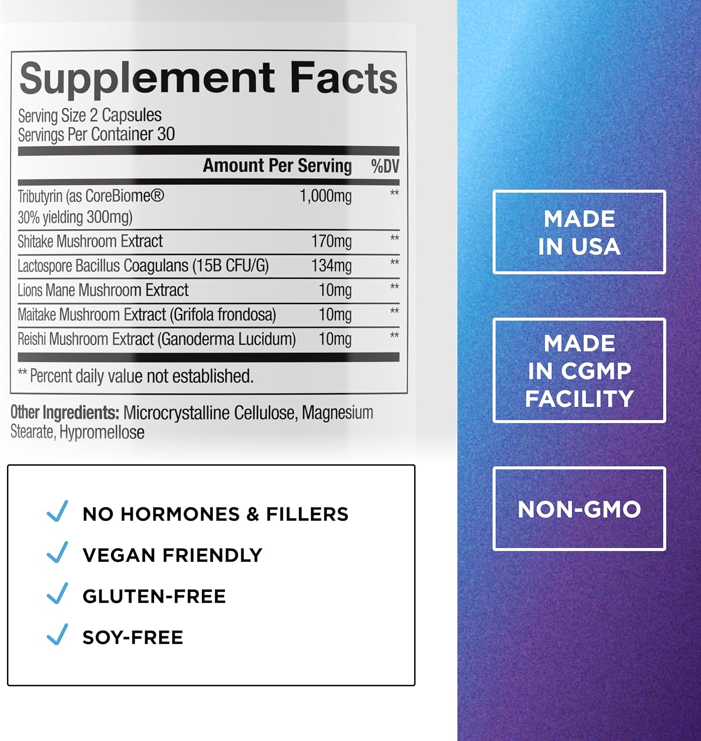 DR. EMIL NUTRITION Women & Men Total Gut Health Complex | Prebiotic + Probiotic + Postbiotic Gut Health Supplements | Probiotics Digestive Health & Gut Health | 120 Capsules