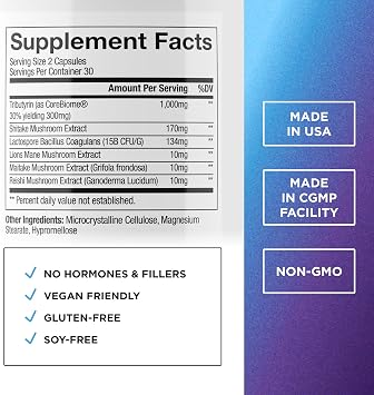 Dr. Emil Nutrition Total Gut Health Complex - Prebiotic, Probiotic & Postbiotic Supplement - Supports Digestive Health, Bloating & Gut Balance - Non-GMO & Soy-Free - 60 Capsules, 2 Pack