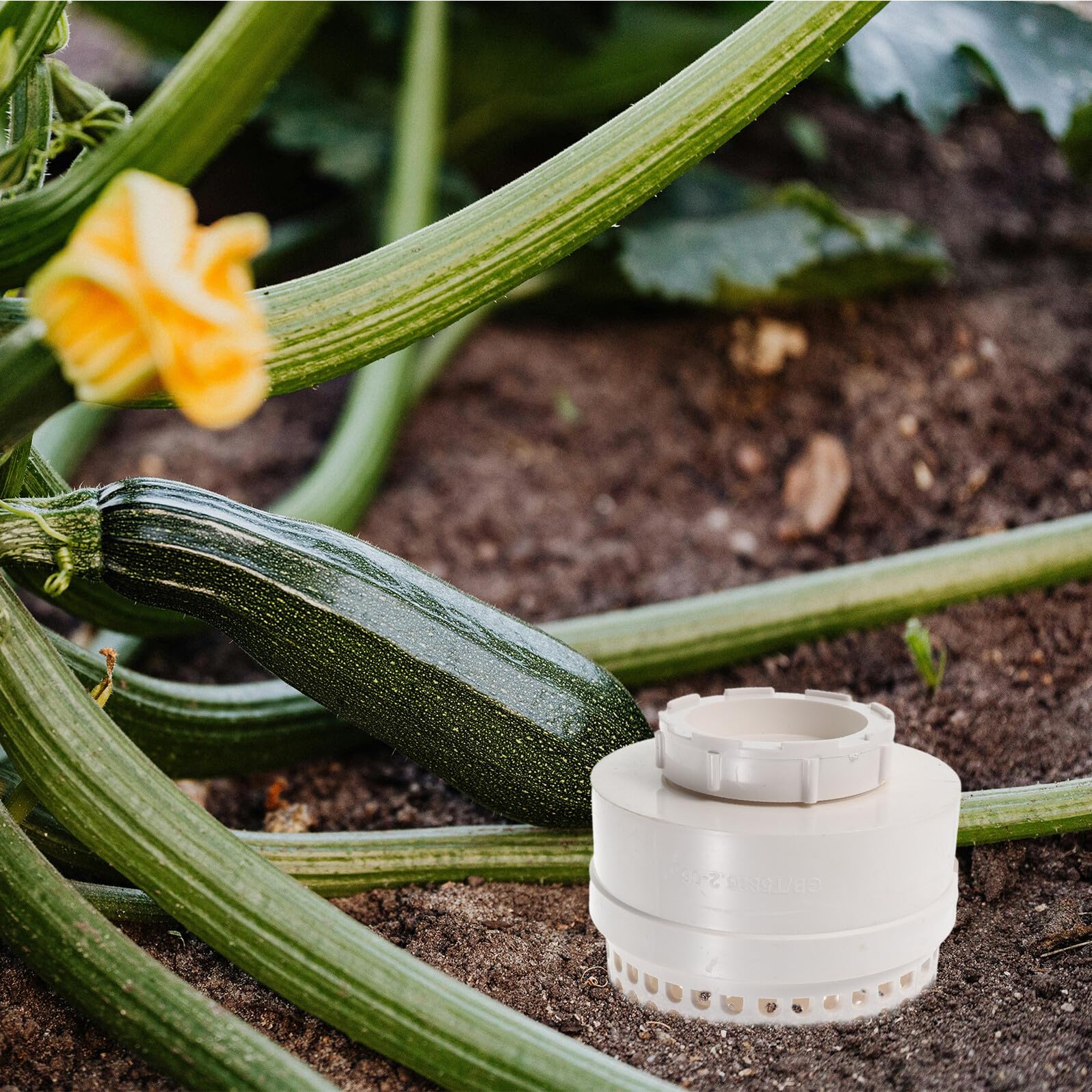 Lombricompostera Enterrada para Jardín con Tapa Contenedor para Reciclaje de Alimentos y Cáscaras de Fruta Sistema de Compostaje Doméstico para Residuos Orgánicos y Huertos 160
