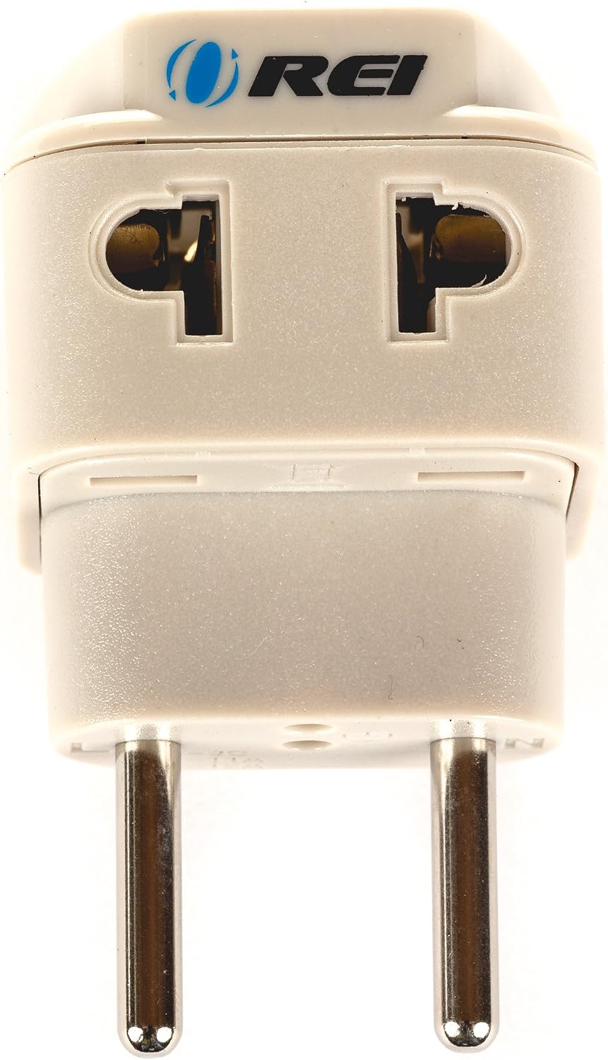 OREI Universal 2 in 1 Plug Adapter Type C for Europe, Turkey and More, CE Certified - RoHS Compliant (WP-C-GN)