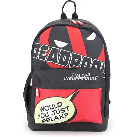 marvel deadpool laptop backpack
