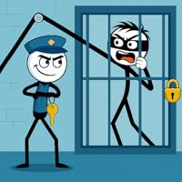 Thief Puzzle Prison Game - Stickman Thief Test Simulator 2025