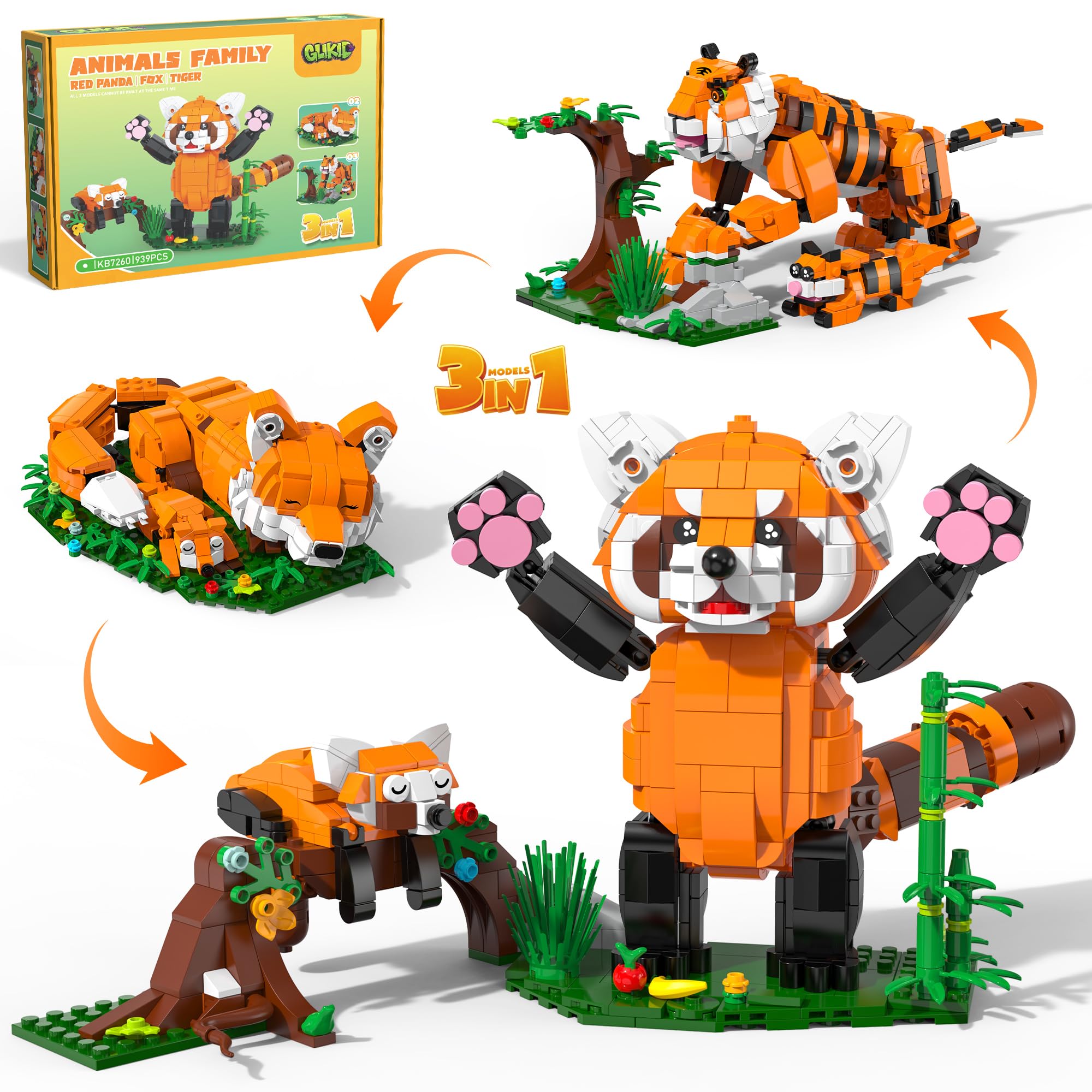 Glikid Animal Building Set