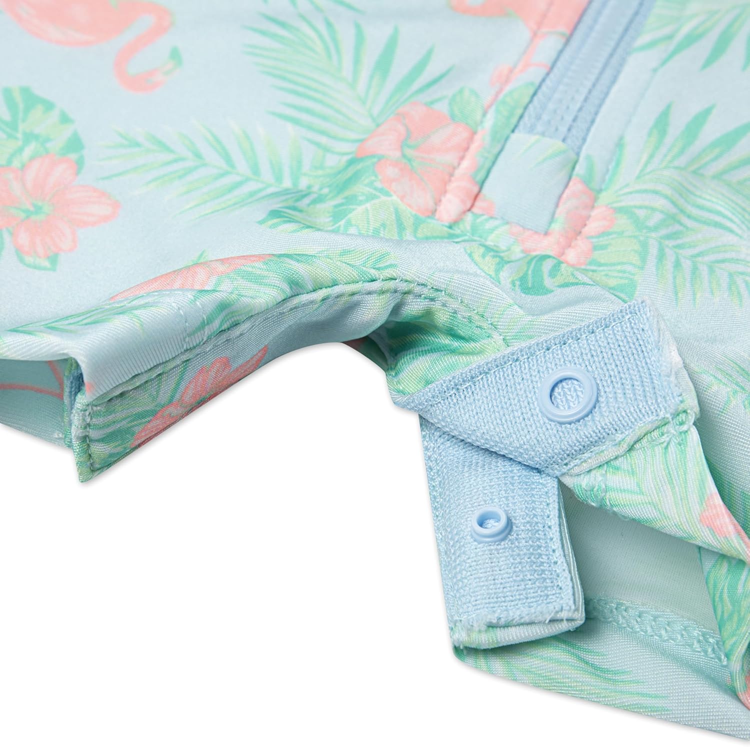 Hurley Unisex Baby 2-Pack Long Sleeve Rash Guard Coverall - Image 3