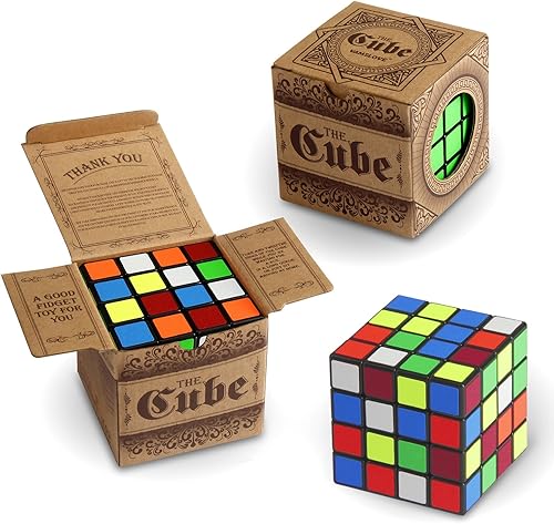 Speed Cube, Vamslove Kids Toys 4x4x4 Smooth Brain Teaser Puzzle Turns Quicker Smart Magic Cube, juguetes para niños, niñas y adultos