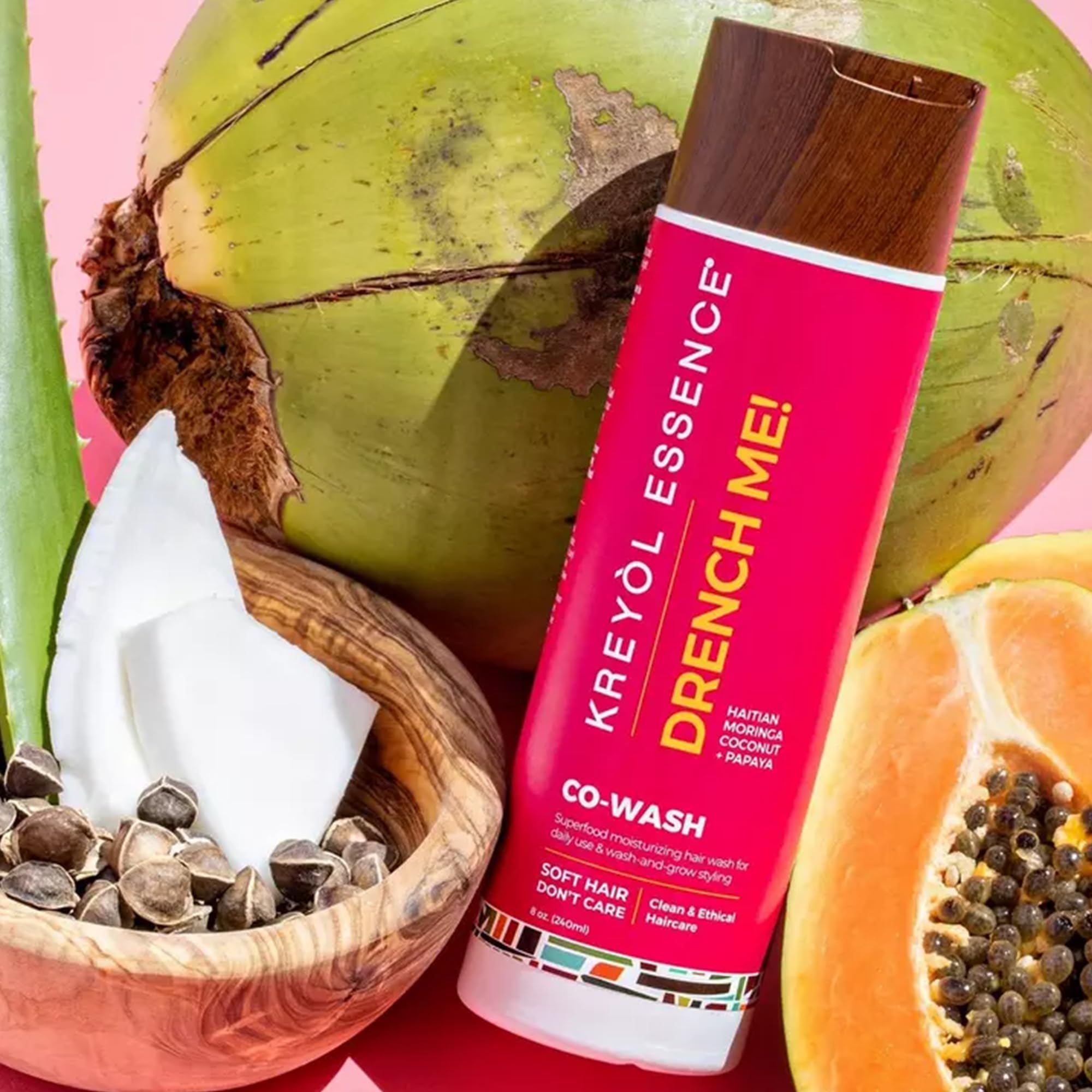 Amazon.com : Kreyol Essence - 8 oz Moringa Styling Drench Me Co