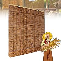 Vista 1 de Persianas de bambú enrollables de bambú para exteriores, persianas enrollables de bambú, persianas enrollables de bambú para patio