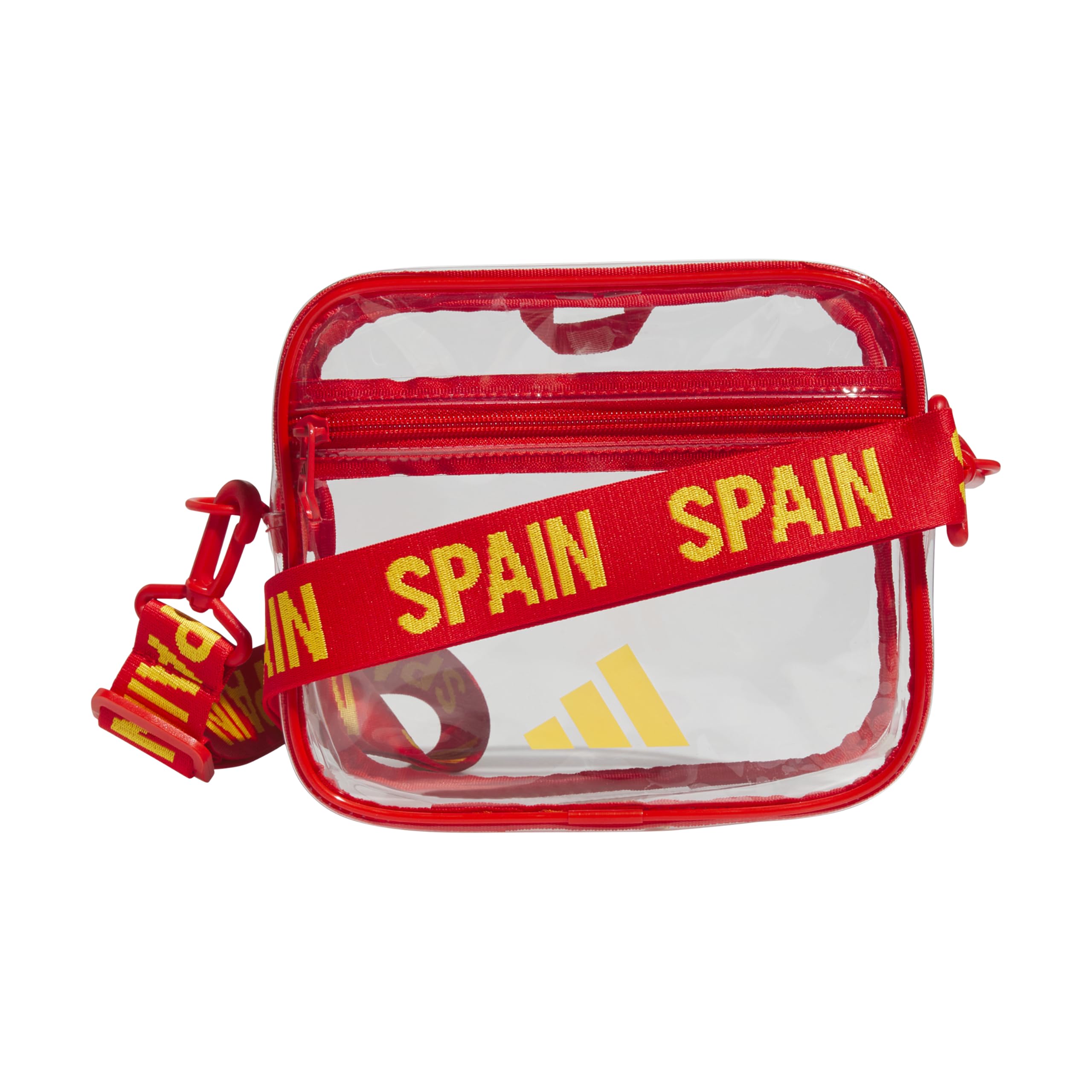 adidas Clear Stadium Bag - Small Transparent Crossbody, 4L