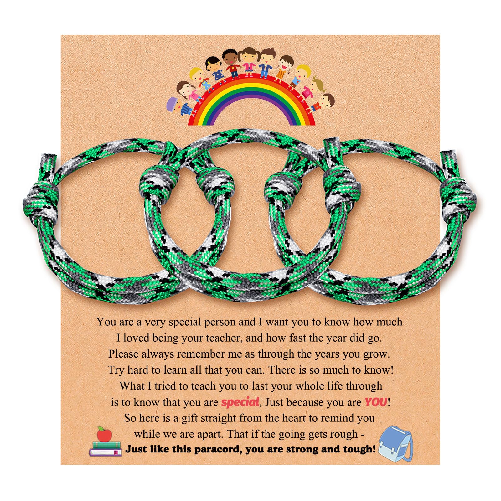 PINKDODOStudent Gifts from Teacher, Student Bracelet