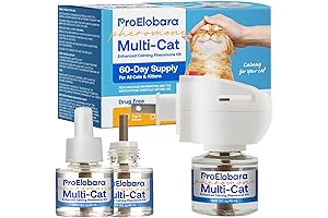 Multi-Cat Calming Pheromone Diffuser: Soothe Your Feline Friends!