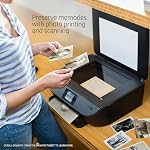 HP K7G93A Envy Photo 7155 All in One Photo Printer with Wireless Printing, Instant Ink Ready (Renewed)