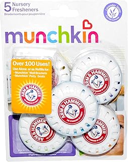 Munchkin Arm and Hammer Nursery Fresheners, 5 Pack, Lavender or Citrus