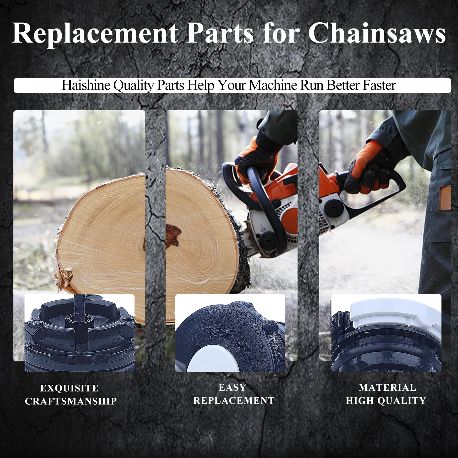 3x Tappo Carburante Gas Per STIHL MS192T MS200 MS250 MS290 MS390 - Foto 11