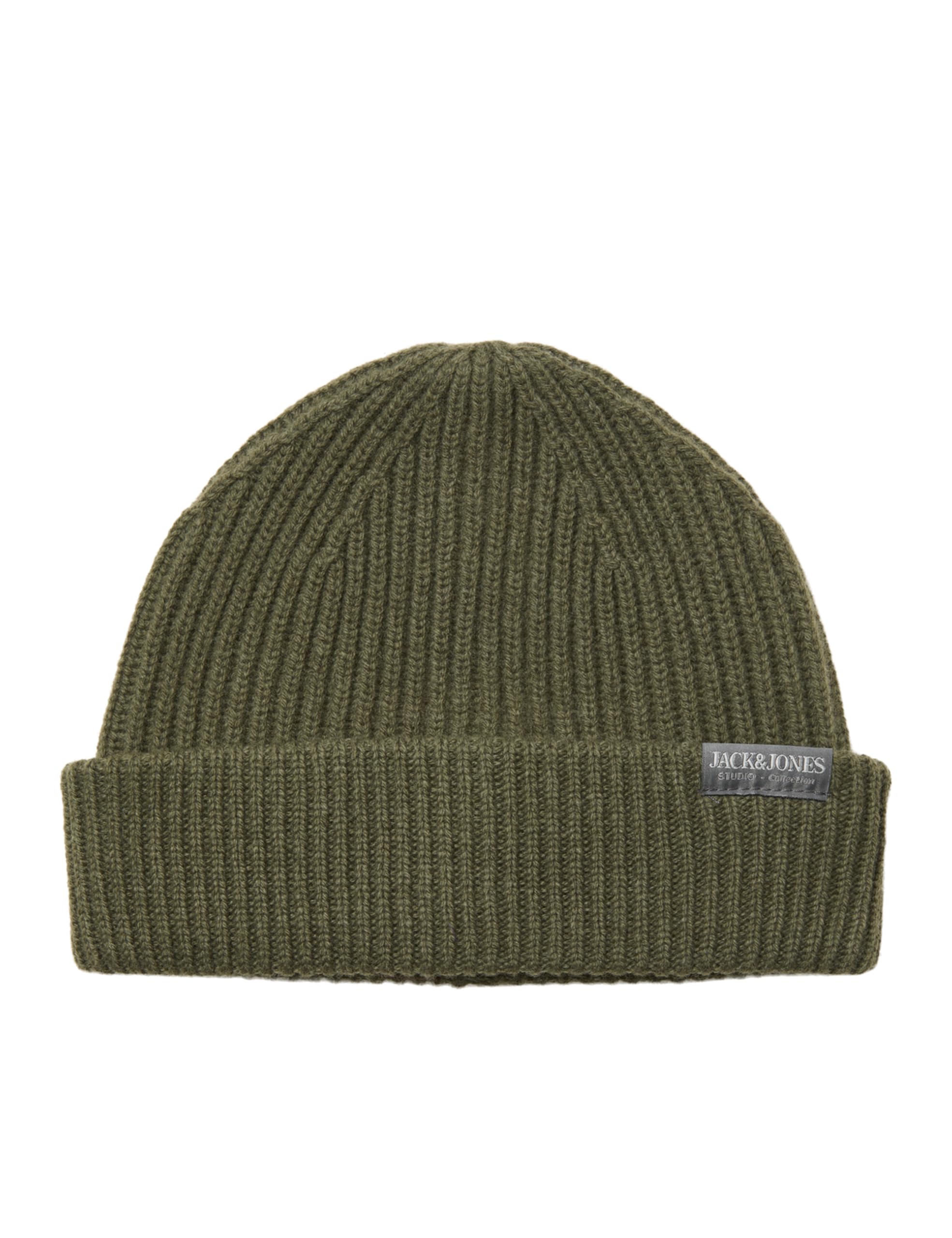 JACK & JONES Men's Jacprem Wool Beanie Noos, Dusty Olive, One Size